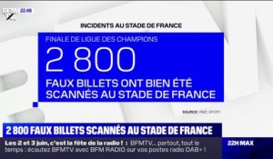 Stade de France: 2800 faux billets scannés lors de la finale de la Ligue des Champions