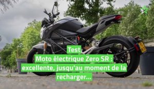 Test Moto électrique Zero SR : excellente, jusqu'au moment de la recharger...