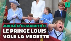 Au jubilé de la reine Elizabeth, le prince Louis a visiblement peu aimé le spectacle