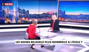 Marine Le Pen réagit aux signes religieux plus nombreux à l'école : «l'objectif des islamistes est d'imposer les règles de la charia»
