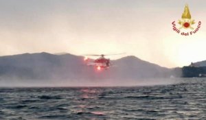 Italie : quatre morts après le naufrage d’un bateau sur le lac Majeur
