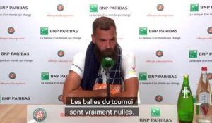 Roland-Garros - Paire : "Les balles du tournoi sont vraiment nulles"