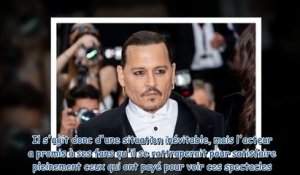 Johnny Depp  blessé lors du Festival de Cannes, il prend une lourde décision pour sa santé