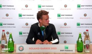 Roland-Garros 2023 - Luca Van Assche : "Je vise beaucoup plus loin"