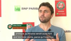 Roland-Garros - Simon sur Alcaraz : "S'il joue Nadal à 25 ans, il prend 3 sets, au revoir, terminé"