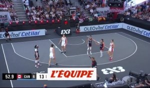 Le résumé de Canada-France - Basket 3X3 - CM (F)