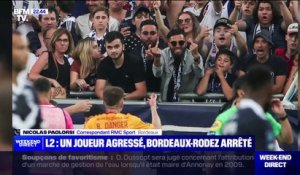 Ligue 2: le club de Rodez affirme qu'il va porter plainte contre le supporter bordelais auteur de l'agression contre l'un de leur joueur