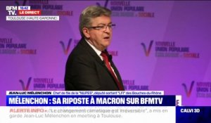 "La pénurie et le chaos, c'est vous": Jean-Luc Mélenchon s'adresse à Emmanuel Macron