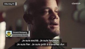 Burnley - Kompany nommé entraîneur : "Je ne vois que du potentiel ici"