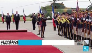 En Roumanie, Emmanuel Macron se veut ferme mais botte en touche concernant son voyage en Ukraine