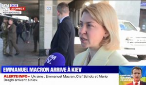 Macron, Scholz et Draghi à Kiev: "C'est un grand signal qui renforce l'Ukraine et l'Europe" pour la vice-Première ministre ukrainienne