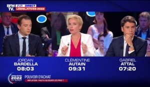 "Vous avez voté pour qui?": Clémentine Autain interpellée par Jordan Bardella sur son vote au second tour de la présidentielle