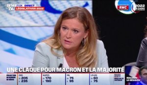 Olivia Grégoire, porte-parole du gouvernement et candidate à Paris: "La première force politique demeure la majorité présidentielle"