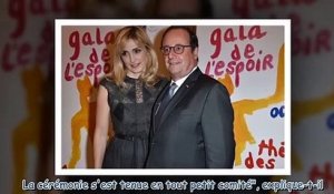 Julie Gayet mariée à François Hollande - ses deux enfants étaient-ils présents lors de la cérémonie