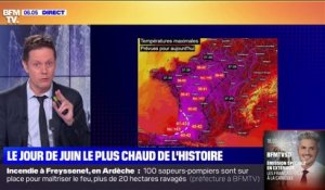 Canicule: vers le jour le plus chaud jamais enregistré en France
