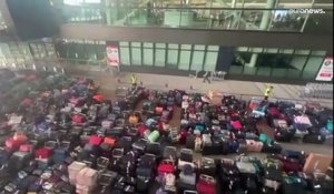 Des centaines de bagages bloqués à l'aéroport de Londres-Heathrow