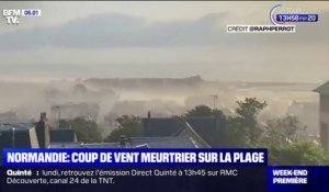 En Normandie, un coup de vent soudain fait un mort et plusieurs blessés