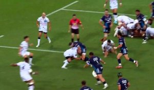 TOP 14 - Essai de Vincent RATTEZ (MHR) - Montpellier Hérault Rugby - Union Bordeaux Bègles - Saison 2021/2022