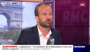 Manuel Bompard, député Nupes-LFI: "Le président de la République a reçu une défaite cinglante"