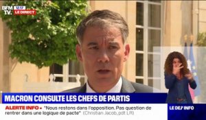 "Ça m'est complètement indifférent de savoir qui est à Matignon": Olivier Faure s'exprime à sa sortie de l'Élysée