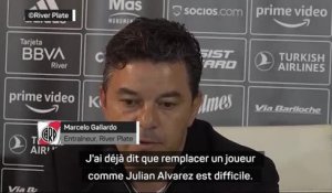 Transferts - Gallardo : "Remplacer un joueur comme Julian Alvarez est difficile"