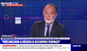 Édouard Philippe: "Si nous n'arrivons pas à une logique d'union, nous n'en sortirons pas"