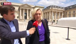 Marine Le Pen à propos d’Emmanuel Macron : «Il n’y avait pas grand-chose dans ce discours»