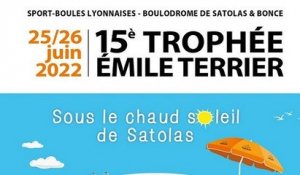15ème Trophée Emile Terrier, Satolas-et-Bonce 2022
