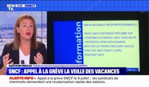 Trois syndicats de la SNCF appellent à la grève le 6 juillet, veille des vacances scolaires