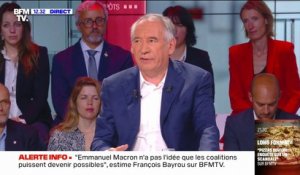 François Bayrou: "Je plaide pour que des voix différentes puissent se faire entendre"