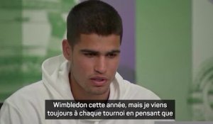 Wimbledon - Alcaraz : “Bien bouger sur le gazon est la chose la plus difficile”