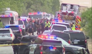 USA : L'horreur au Texas où 46 migrants ont été retrouvés morts par la police dans un camion à environ 240 km de la frontière avec le Mexique