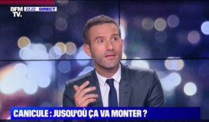 Canicule : "La France va cramer cette semaine !", prévient, alarmiste, un présentateur météo de BFMTV