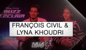 Star Wars, Richard Darbois, baiser lesbien : François Civil et Lyna Khoudri décryptent Buzz l’Eclair