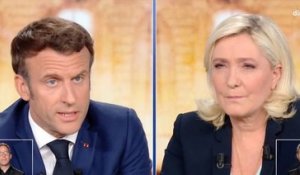 Emmanuel Macron accuse Marine Le Pen