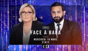 Face à Baba (C8) Marine Le Pen