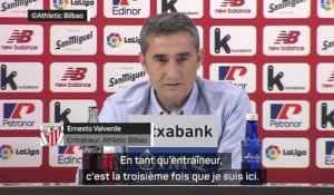 Athletic Bilbao - Valverde de retour en entraîneur : "Inhabituel de devoir présenter 3 fois la même personne"