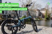 Test Eovolt Afternoon : un vélo électrique pliant qui vise le confort