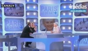 Débat Bertrand Delanoë / Françoise de Panafieu - Canal +
