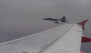 Un vol EasyJet escorté par un F18 espagnol après le canular d’un passager
