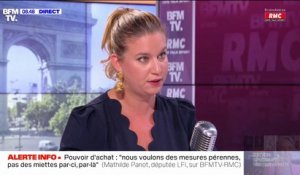 Taha Bouhafs: "Personne ne peut croire que Clémentine Autain veuille maquiller des accusations de violences et agressions sexuelles", affirme Mathilde Panot