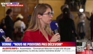 Aurore Bergé: "La France insoumise voulait créer des débordements et du chahut" pendant le discours d'Élisabeth Borne