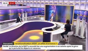 Renationalisation d’EDF : "C'est plutôt une recapitalisation", pour le communiste Fabien Roussel