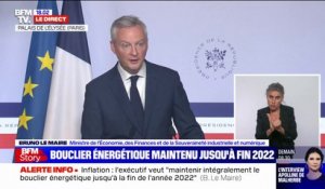 Bruno Le Maire: "Nous ne voulons pas financer le pouvoir d'achat des Français par de la dette"