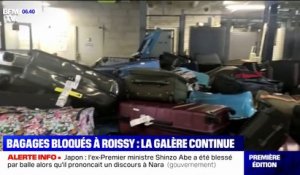 Bagages bloqués à Roissy: la galère continue et les voyageurs s'organisent