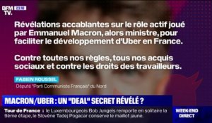 "Uber Files": un deal secret révélé entre Emmanuel Macron et Uber?