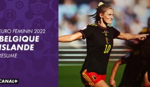 Le débrief et les buts : Belgique / Islande - Euro Féminin 2022
