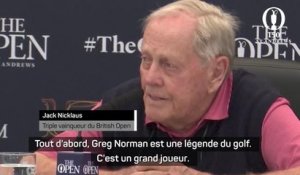 British Open - Nicklaus affiche son désaccord avec Norman sur les LIV Series