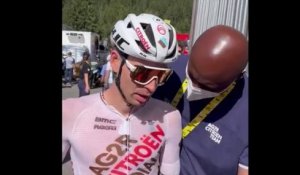 Tour de France 2022 - Aurélien Paret-Peintre : "Je me suis accroché, c'est passé et on verra la suite !"