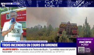Incendie à La Teste-de-Buch: "L'origine est a priori accidentelle", selon le sous-préfet d'arrondissement d'Archachon